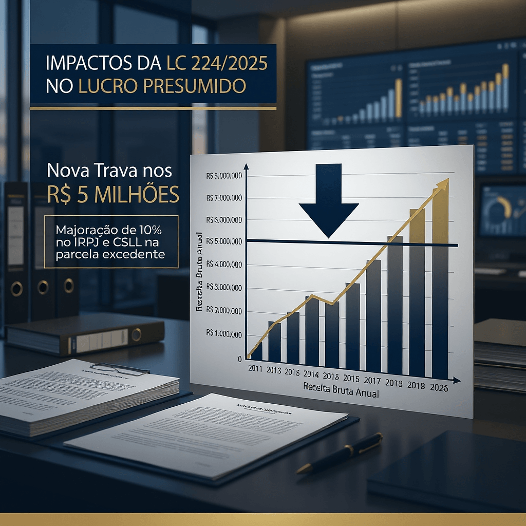 LC 224/2025 e o lucro presumido: impactos e controvérsias jurídicas